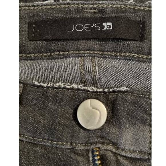 Joe's Cotton Jael Skinny Ankle Leg Black Jeans Size 25 - Picture 5 of 10